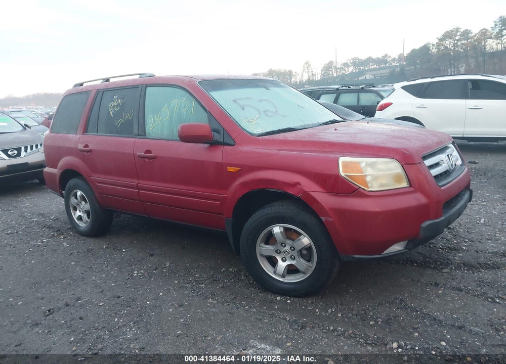 2006 HONDA PILOT EX-L VIN: 5FNYF18566B026023