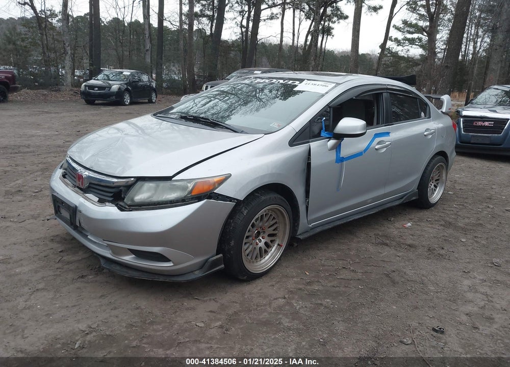 2012 HONDA CIVIC VIN: 2HGFB2F82CH557040