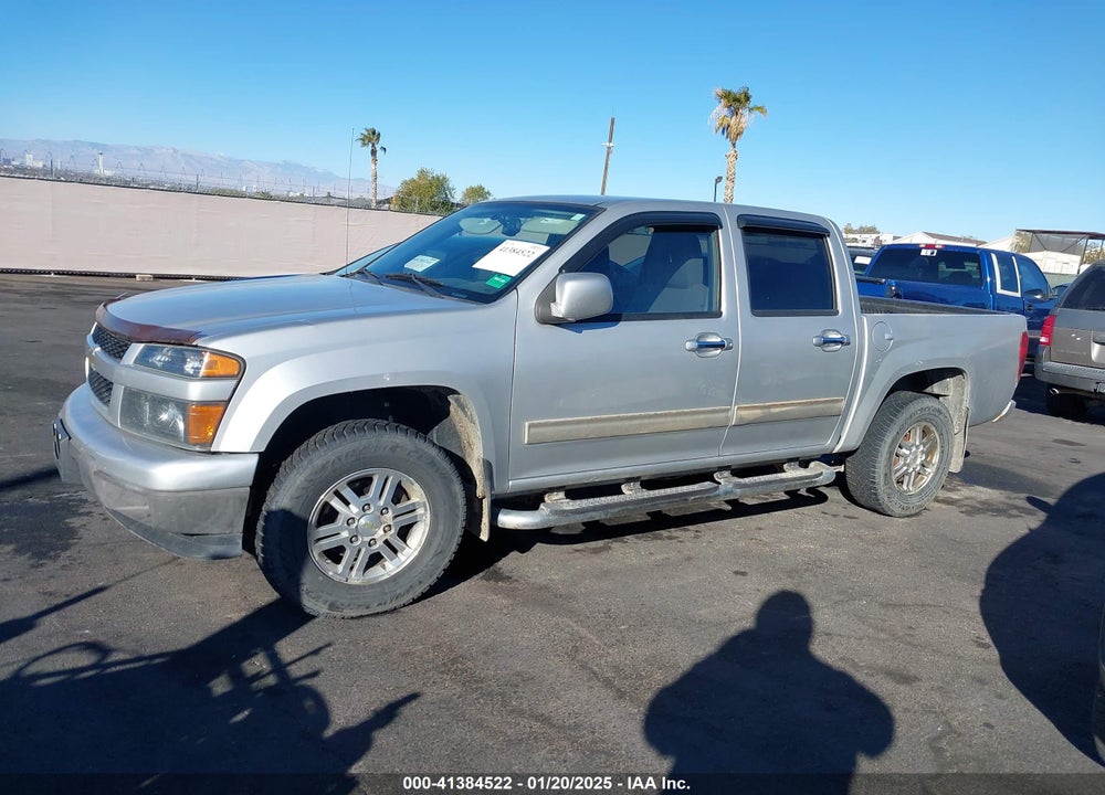 2012 CHEVROLET COLORADO 1LT VIN: 1GCHTCFE1C8102606