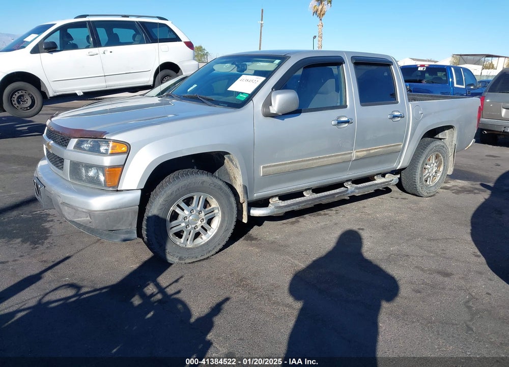 2012 CHEVROLET COLORADO 1LT VIN: 1GCHTCFE1C8102606