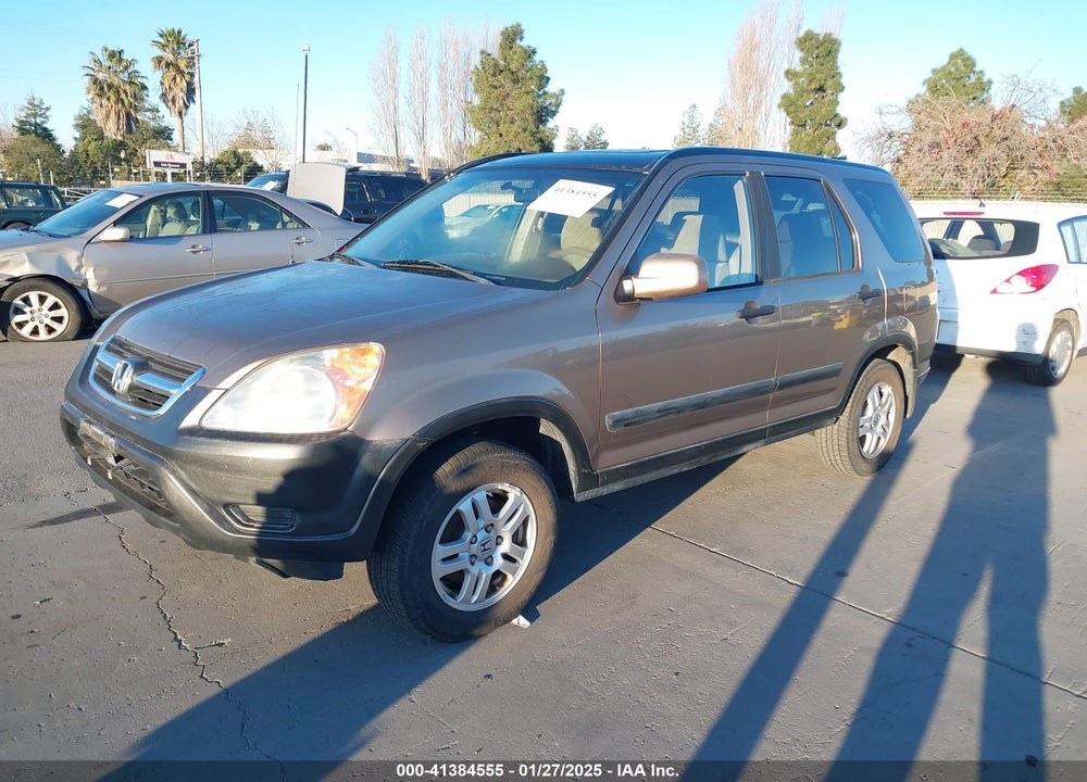 2002 HONDA CR-V EX VIN: JHLRD77882C056160