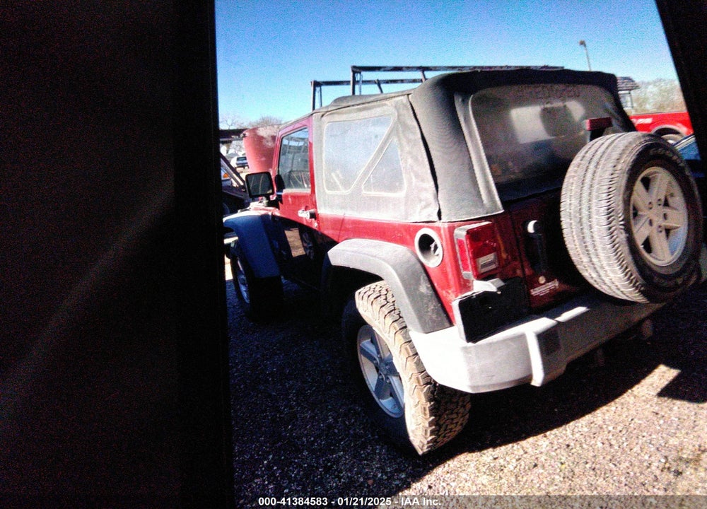 2008 JEEP WRANGLER X VIN: 1J4FA24128L505225