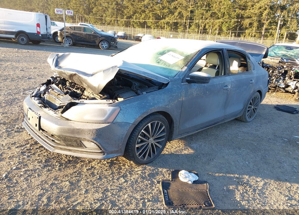 2016 VOLKSWAGEN JETTA VIN: 3VWD17AJ3GM302496