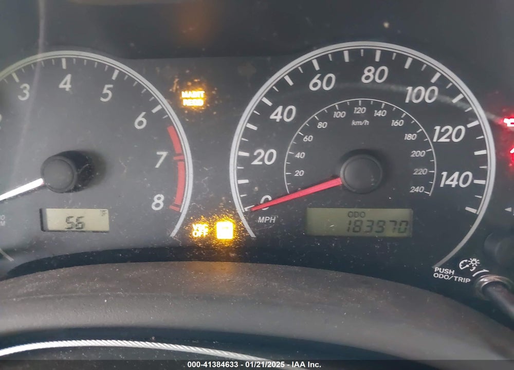 2010 TOYOTA COROLLA LE VIN: 2T1BU4EE1AC393393