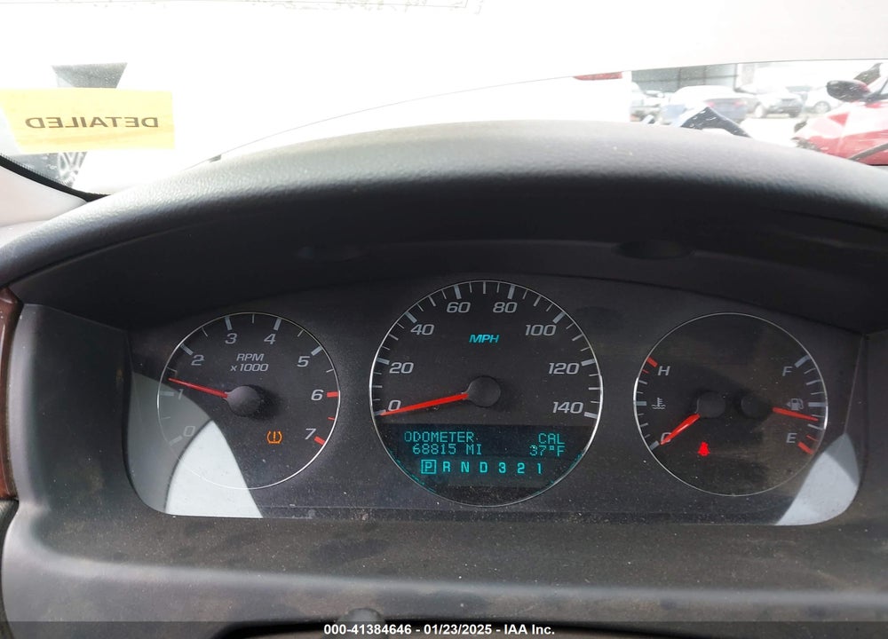 2007 CHEVROLET IMPALA LT VIN: 2G1WT58NX79184063