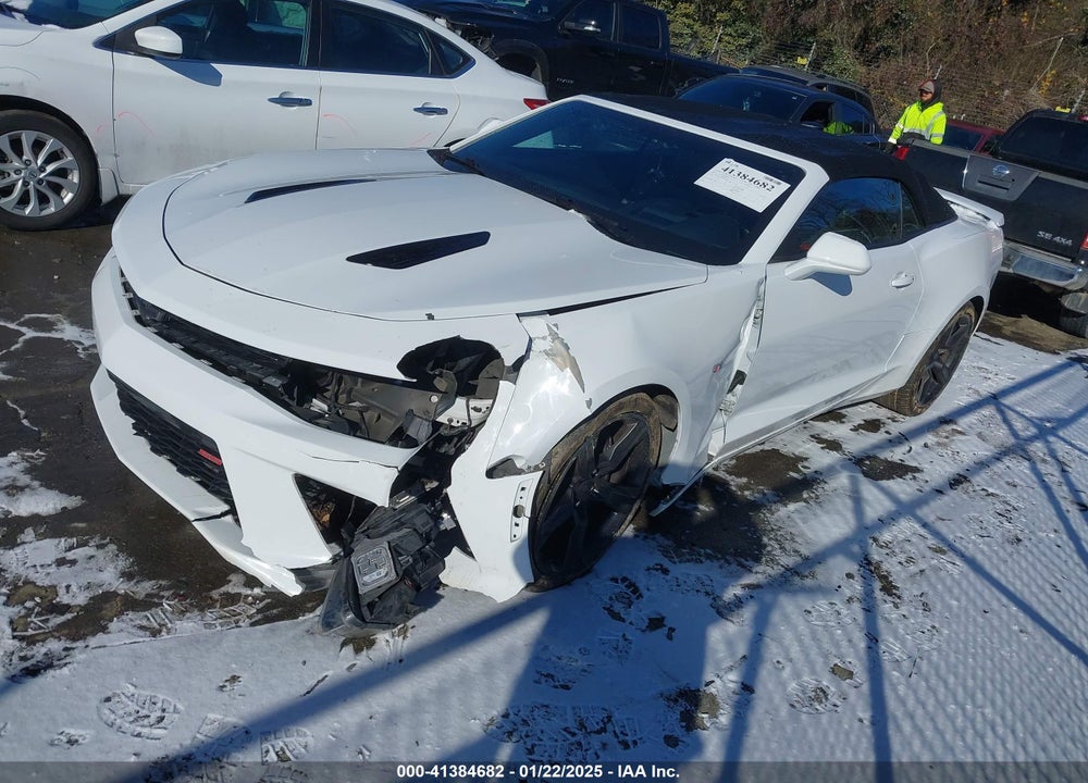 2017 CHEVROLET CAMARO VIN: 1G1FG3D76H0202358