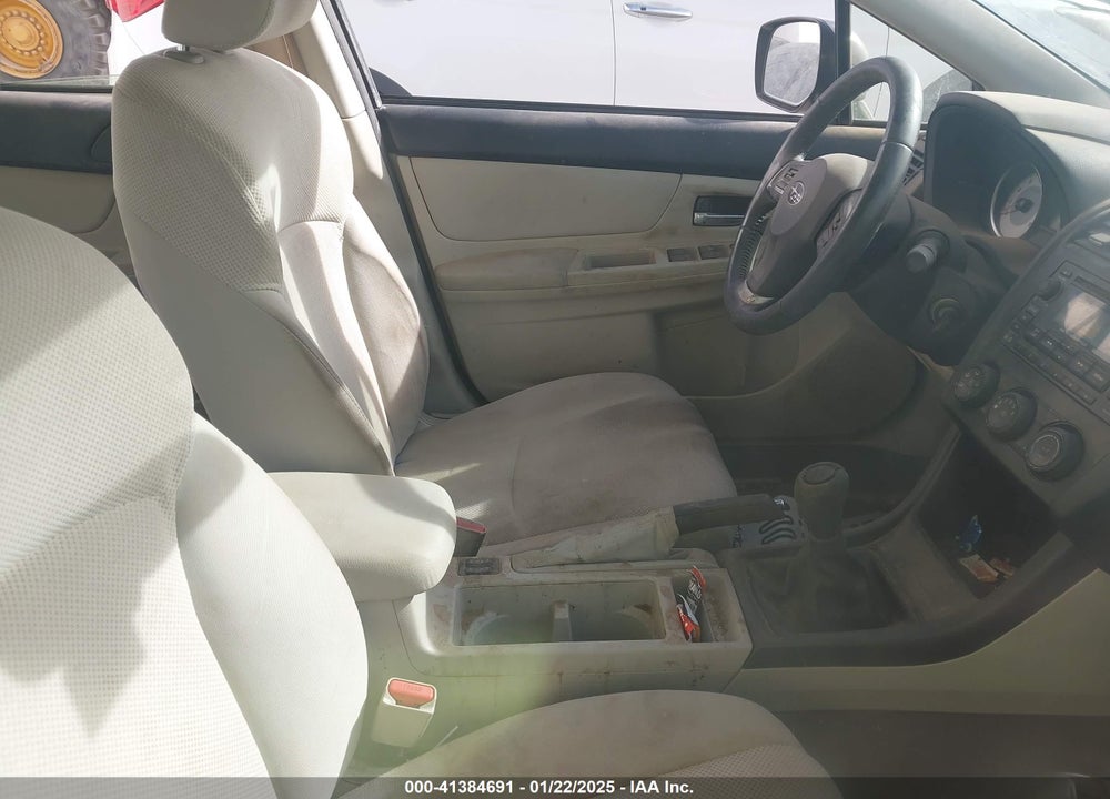 2012 SUBARU IMPREZA VIN: JF1GJAD6XCG030723