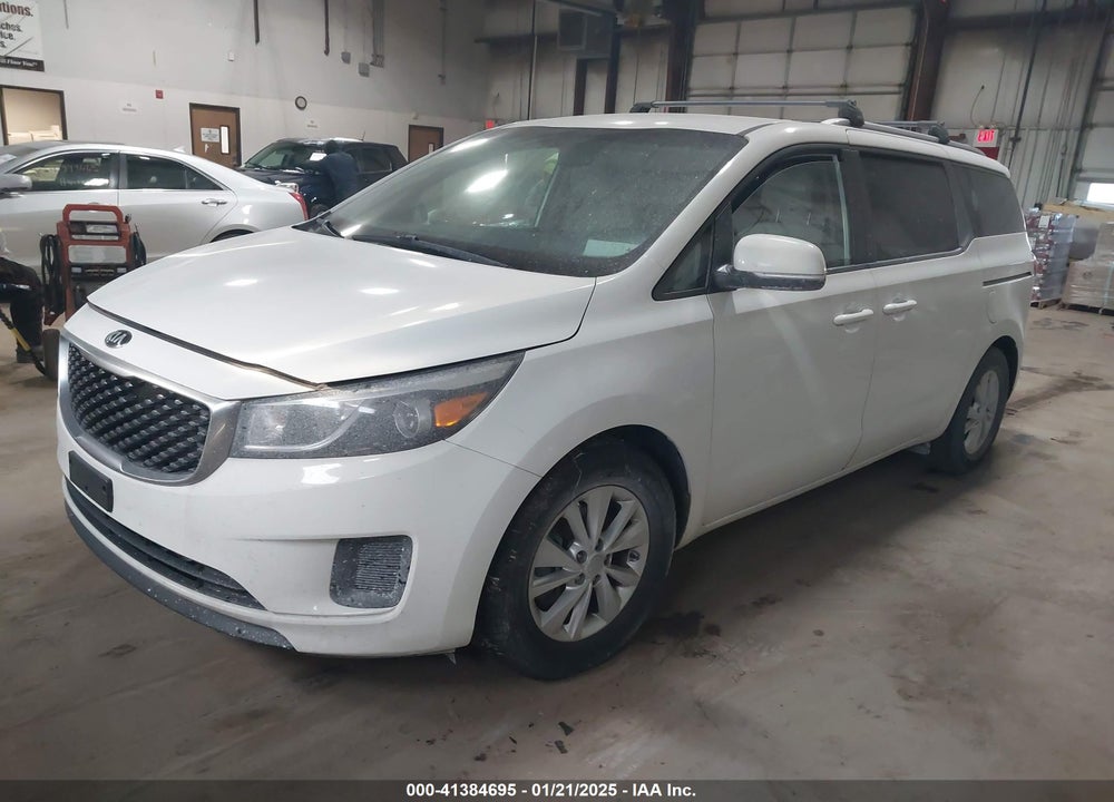 2016 KIA SEDONA LX VIN: KNDMB5C14G6087163