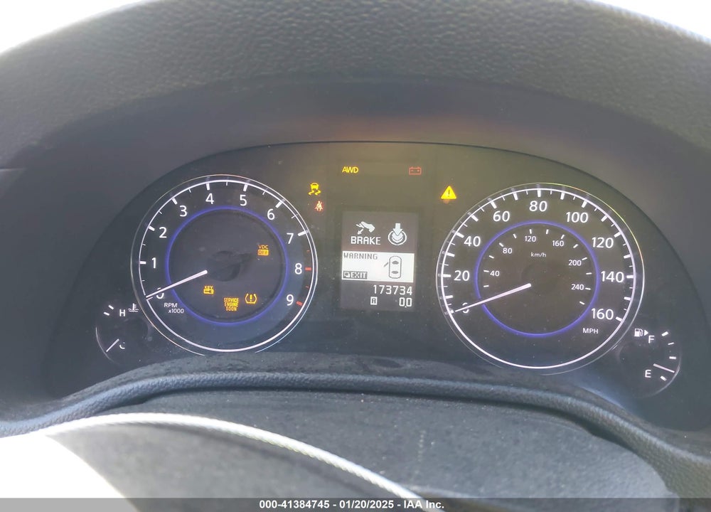 2010 INFINITI G37X VIN: JN1CV6ARXAM251443