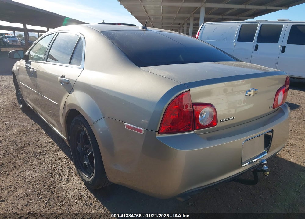 2008 CHEVROLET MALIBU LS VIN: 1G1ZG57B78F187620