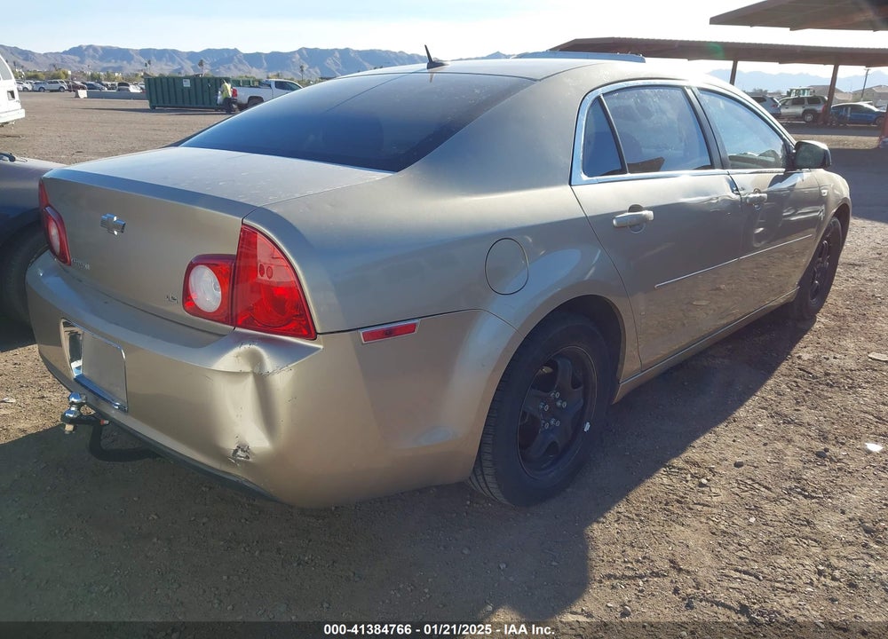 2008 CHEVROLET MALIBU LS VIN: 1G1ZG57B78F187620