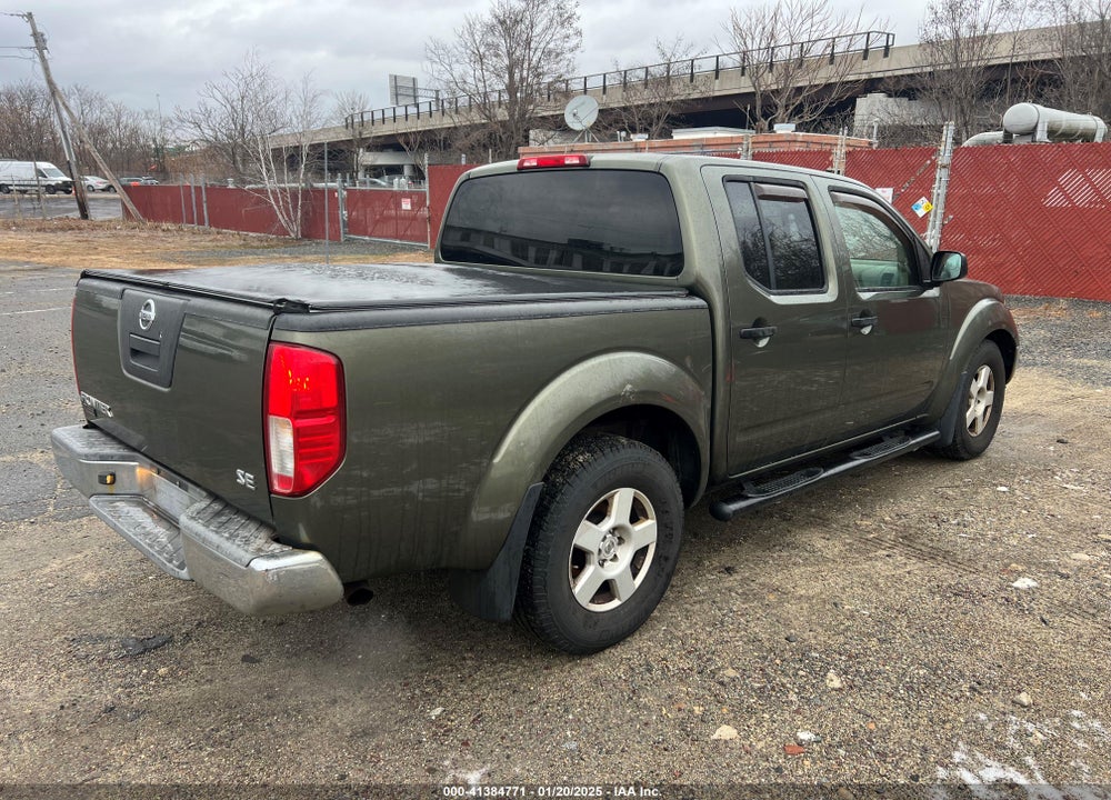 2005 NISSAN FRONTIER SE VIN: 1N6AD07W35C400561