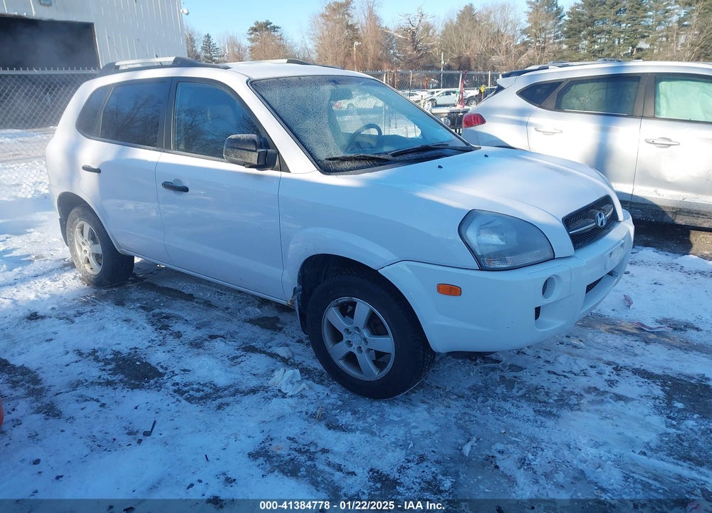 2007 HYUNDAI TUCSON GLS VIN: KM8JM72BX7U522200