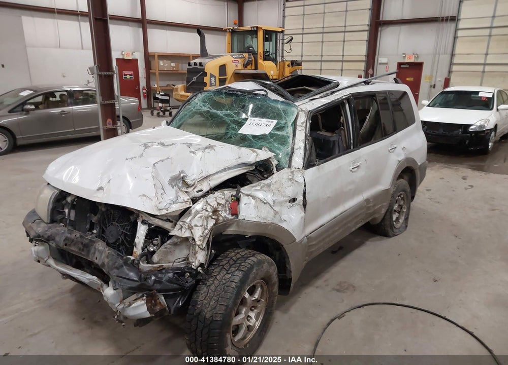2002 MITSUBISHI MONTERO LIMITED VIN: JA4MW51R92J011709