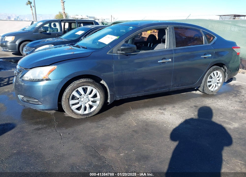 2015 NISSAN SENTRA SV VIN: 3N1AB7AP4FL629696