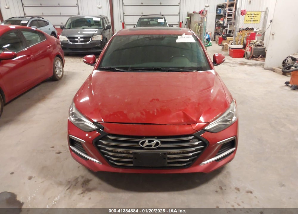 2018 HYUNDAI ELANTRA VIN: KMHD04LB2JU474690