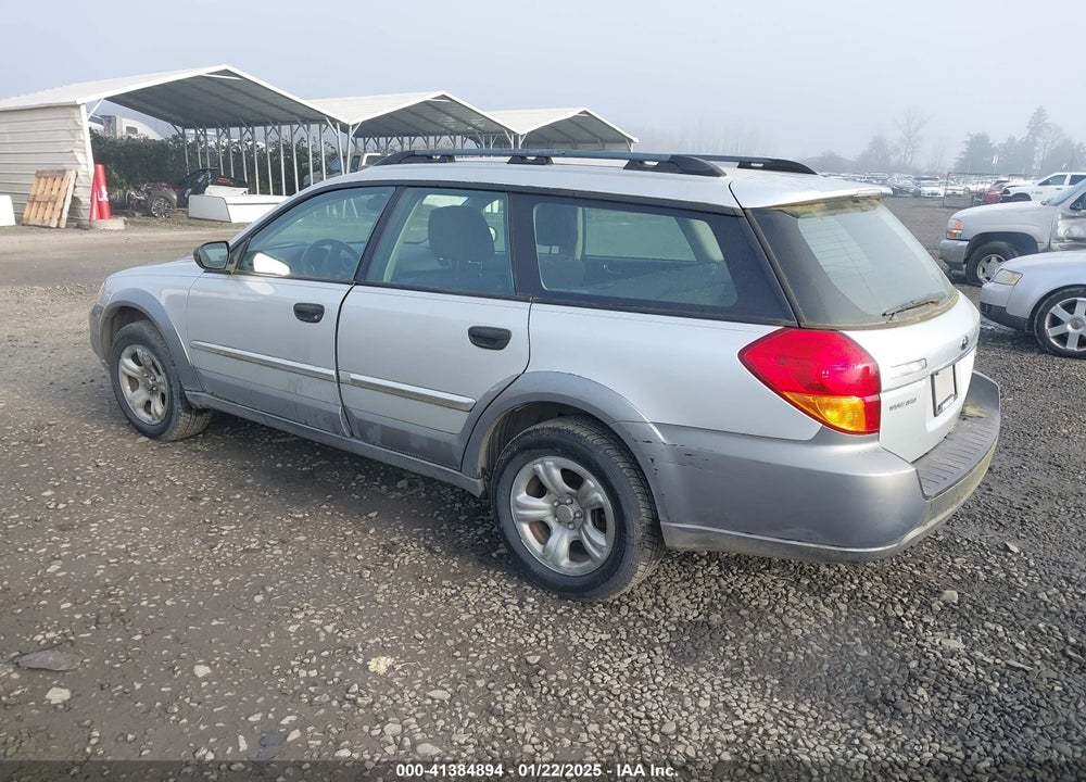 2007 SUBARU OUTBACK VIN: 4S4BP61CX77302487