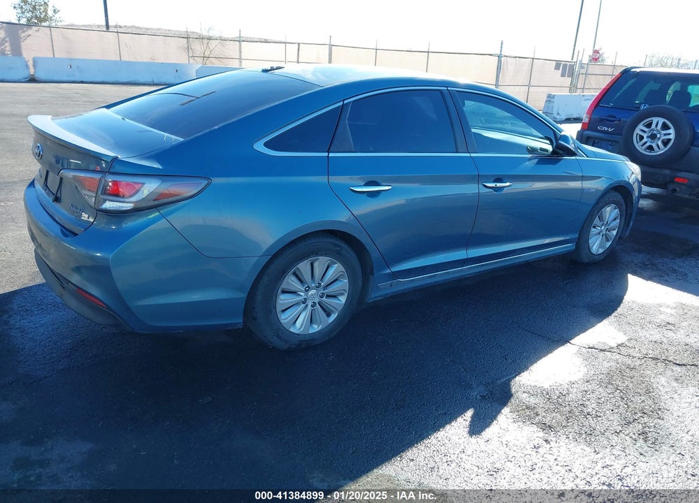 2016 HYUNDAI SONATA HYBRID VIN: KMHE24L11GA034573