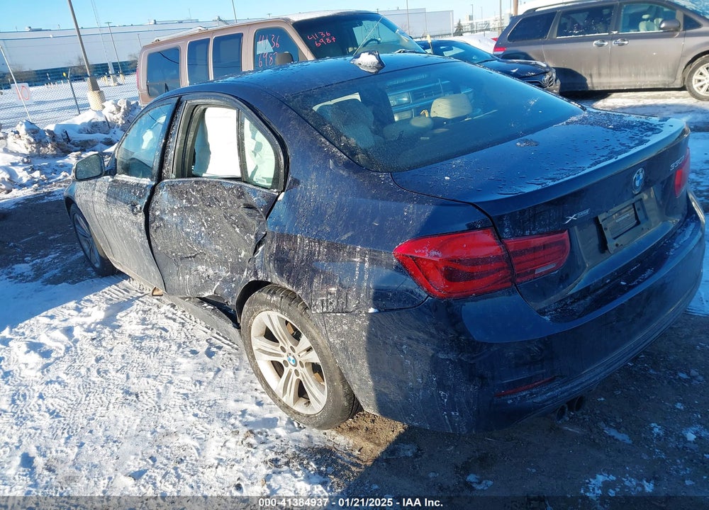2017 BMW 330I XDRIVE VIN: WBA8D9G38HNU63995