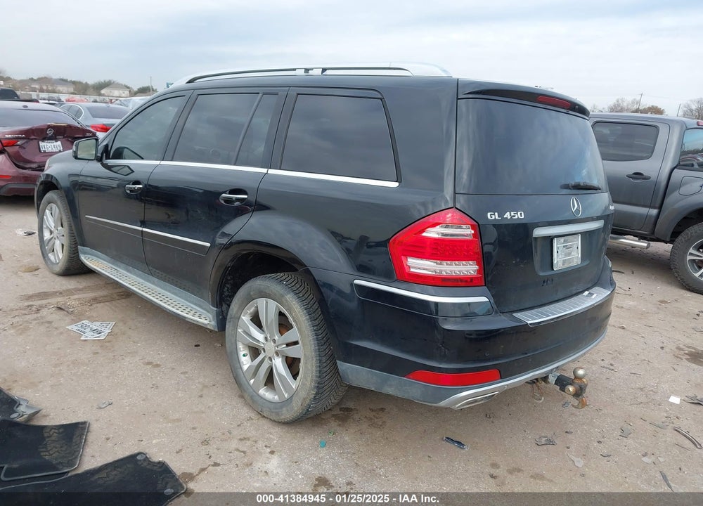 2011 MERCEDES-BENZ GL 450 VIN: 4JGBF7BE4BA629312