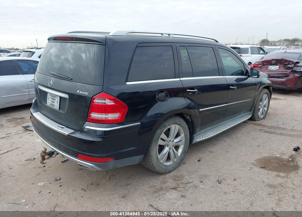 2011 MERCEDES-BENZ GL 450 VIN: 4JGBF7BE4BA629312
