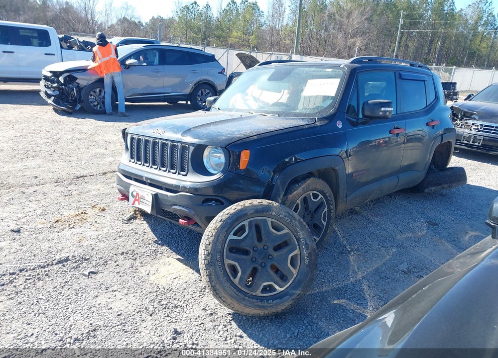 2015 JEEP RENEGADE TRAILHAWK VIN: ZACCJBCT0FPB74026