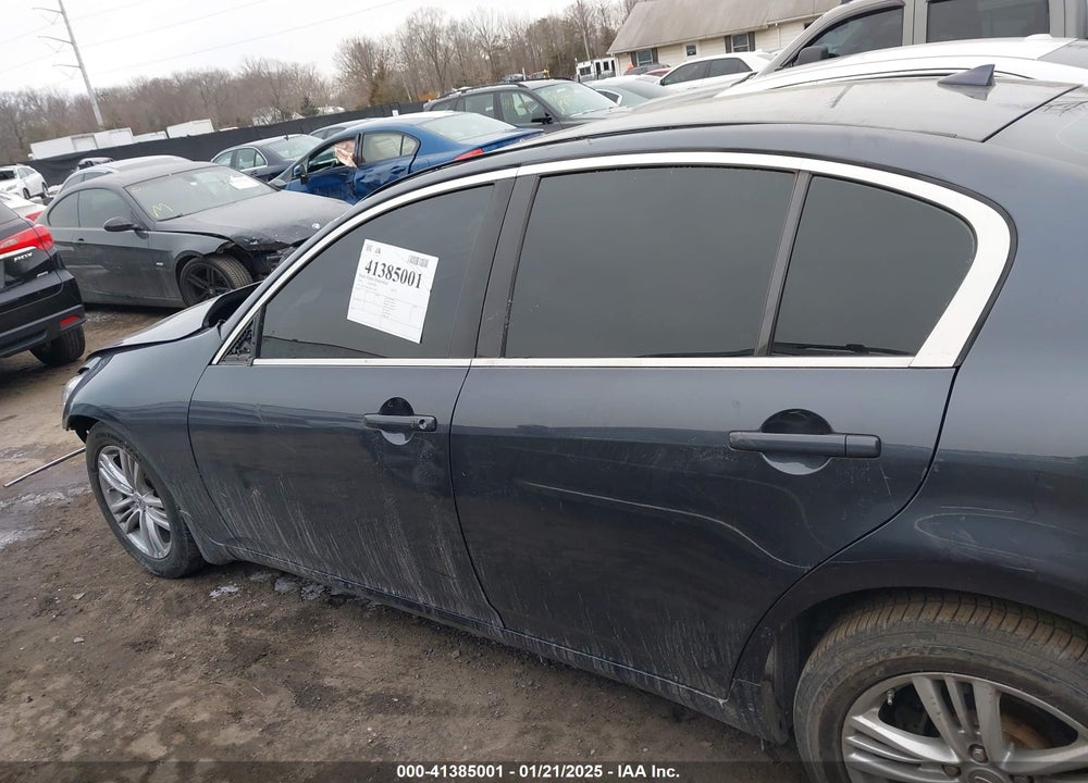 2010 INFINITI G37X VIN: JN1CV6AR5AM252368