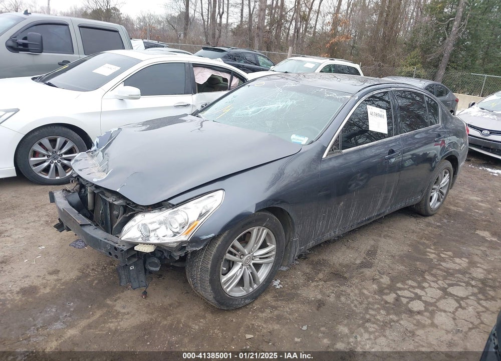 2010 INFINITI G37X VIN: JN1CV6AR5AM252368
