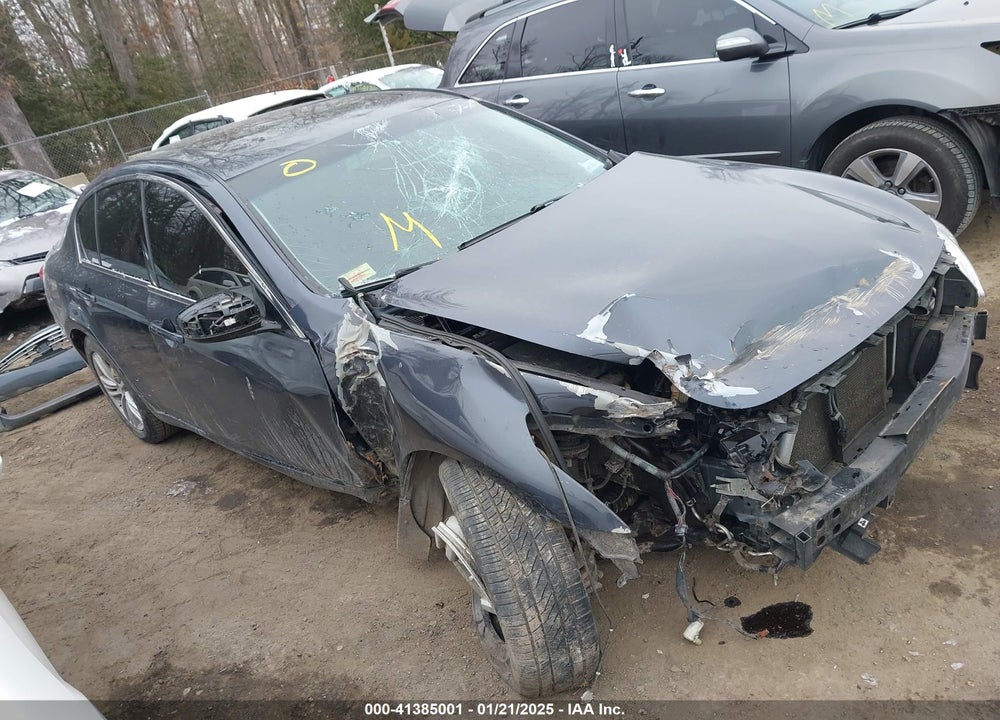 2010 INFINITI G37X VIN: JN1CV6AR5AM252368