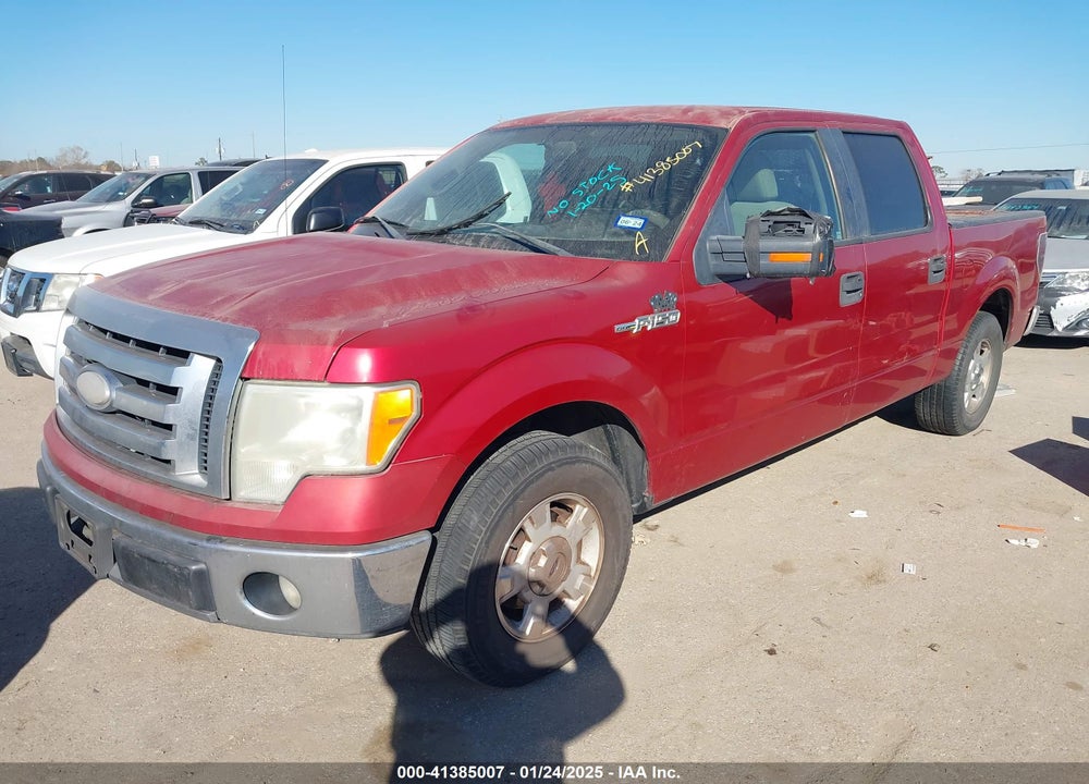 2009 FORD F-150 VIN: 1FTRW12859KB75828