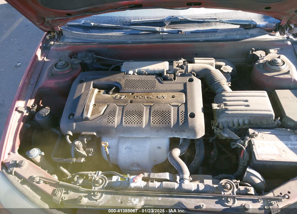 2002 HYUNDAI ELANTRA GLS VIN: KMHDN45D42U369926