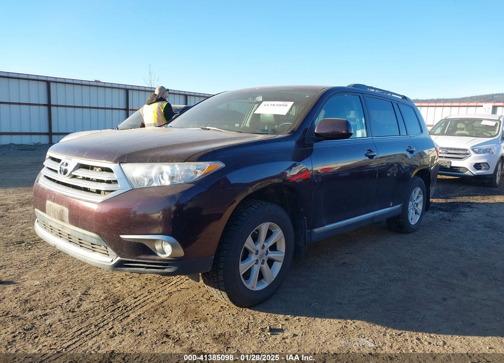 2011 TOYOTA HIGHLANDER SE V6 VIN: 5TDBK3EH7BS090492