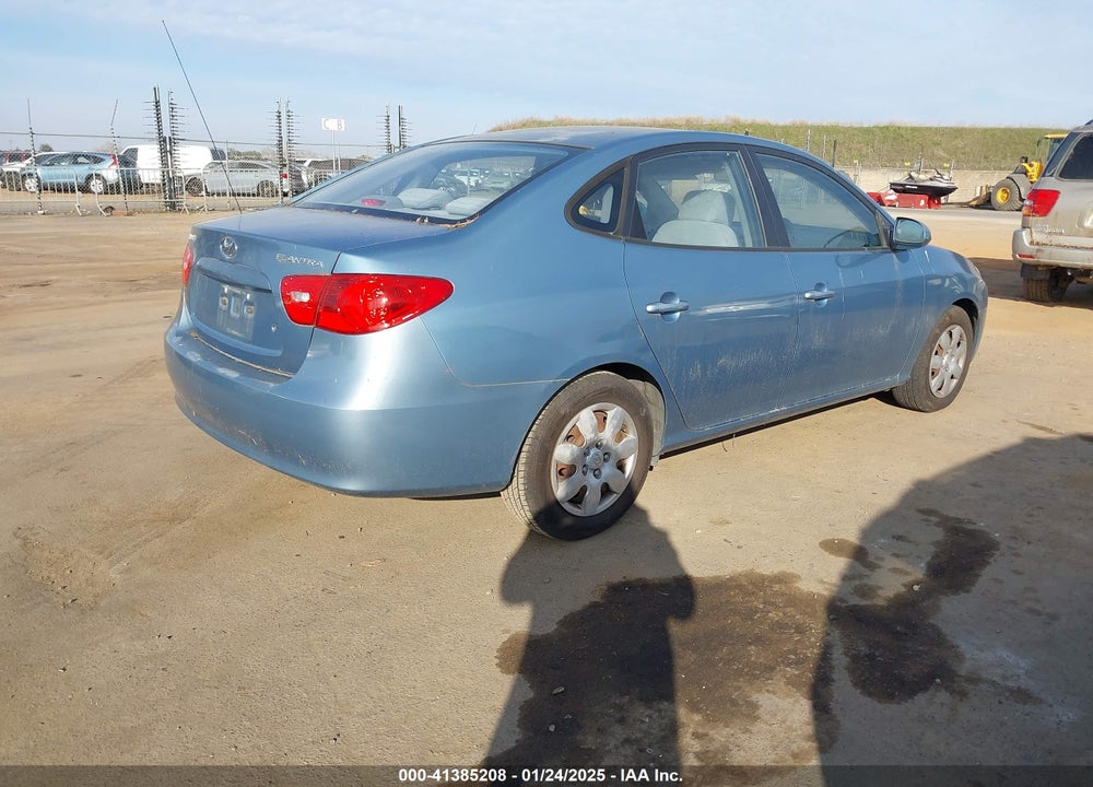 2007 HYUNDAI ELANTRA VIN: KMHDU46D77U208818