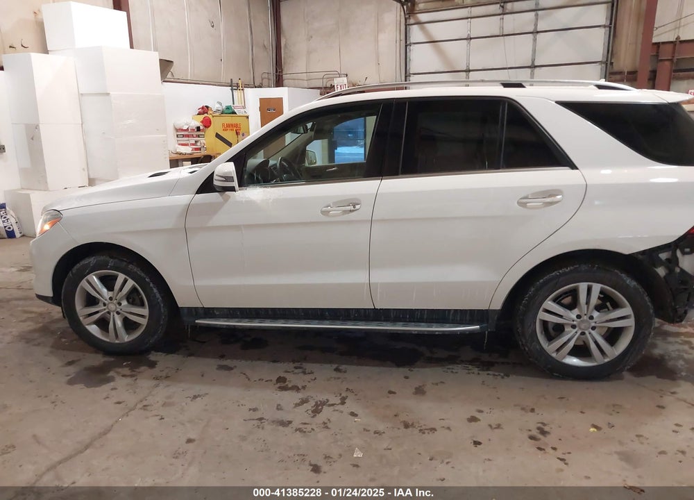 2015 MERCEDES-BENZ ML 350 4MATIC VIN: 4JGDA5HB2FA550400