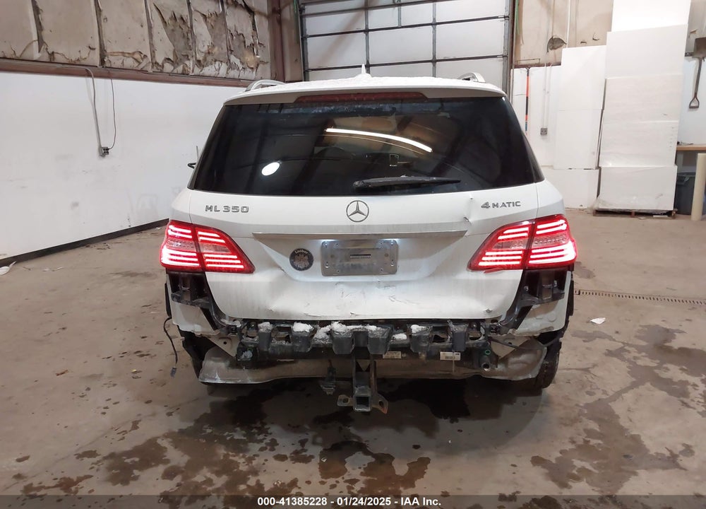 2015 MERCEDES-BENZ ML 350 4MATIC VIN: 4JGDA5HB2FA550400
