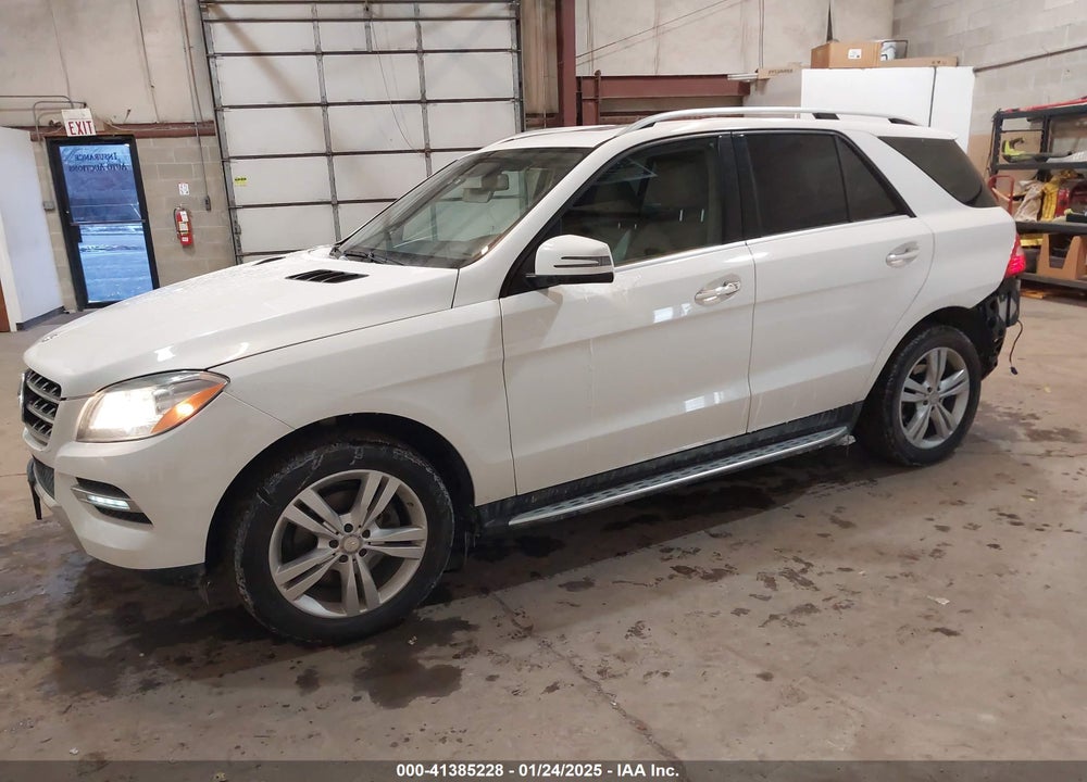 2015 MERCEDES-BENZ ML 350 4MATIC VIN: 4JGDA5HB2FA550400