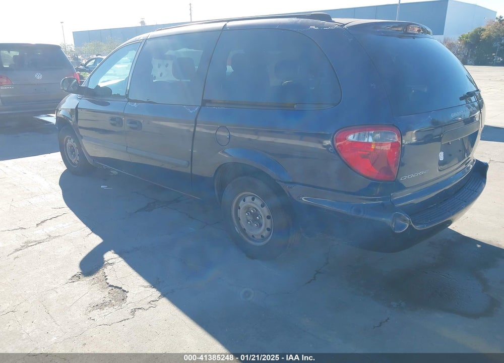 2005 DODGE GRAND CARAVAN SE VIN: 1D4GP24R25B246870