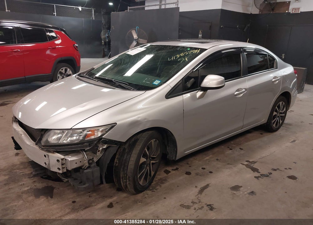 2013 HONDA CIVIC EX VIN: 19XFB2F86DE227199