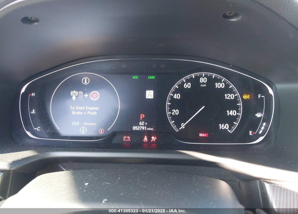 2019 HONDA ACCORD VIN: 1HGCV1F30KA123818
