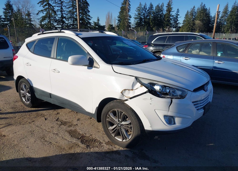 2014 HYUNDAI TUCSON SE VIN: KM8JUCAG8EU858236