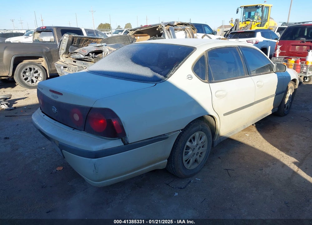 2003 CHEVROLET IMPALA VIN: 2G1WF52E639375781