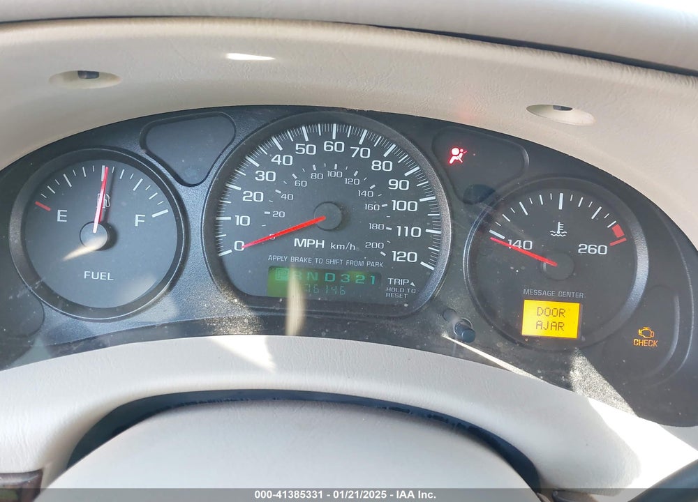2003 CHEVROLET IMPALA VIN: 2G1WF52E639375781