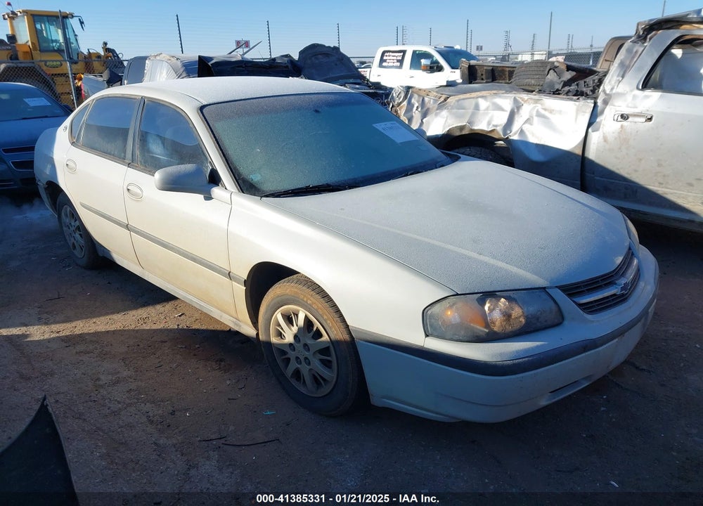 2003 CHEVROLET IMPALA VIN: 2G1WF52E639375781