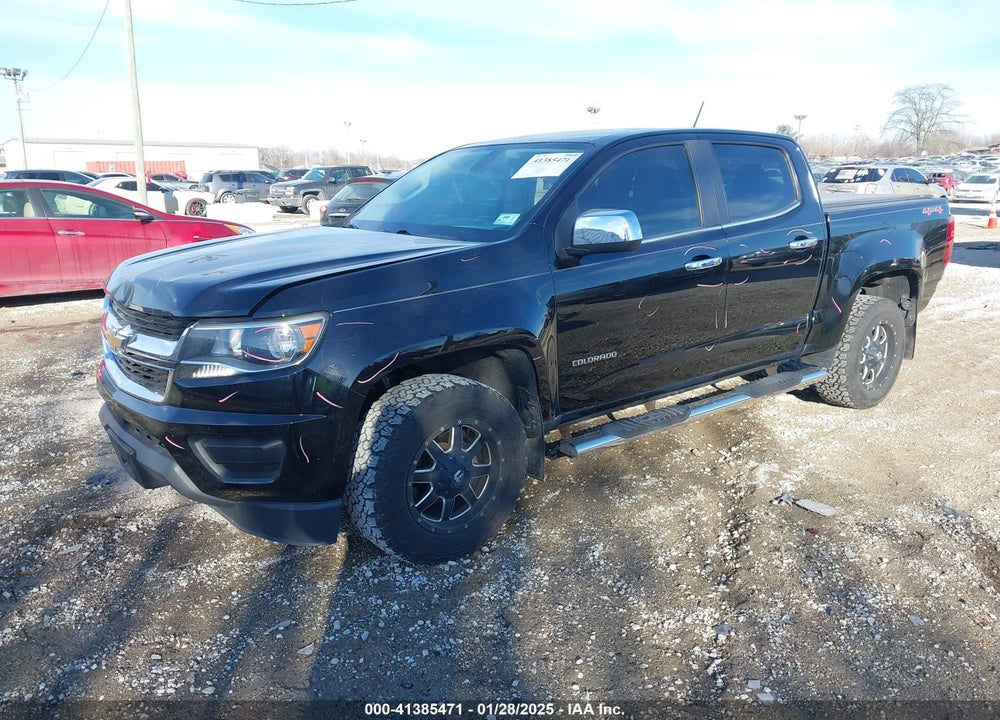 2018 CHEVROLET COLORADO VIN: 1GCGTCEN6J1289988