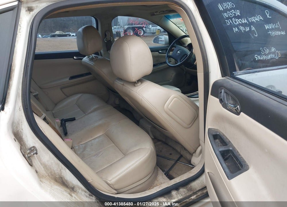 2009 CHEVROLET IMPALA VIN: 2G1WU57M091168736