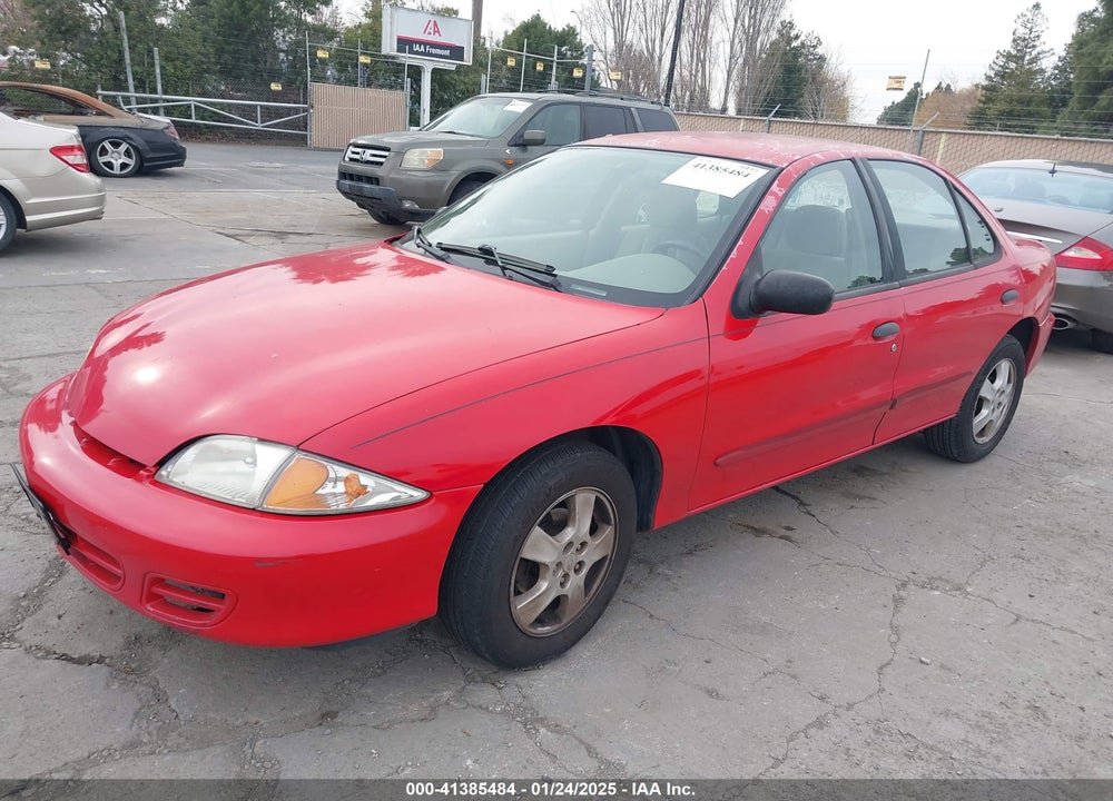2002 CHEVROLET CAVALIER LS VIN: 1G1JF524727392588