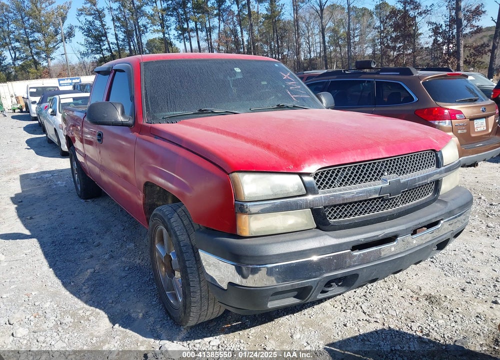 2004 CHEVROLET SILVERADO 1500 WORK TRUCK VIN: 1GCEC19X84Z196094