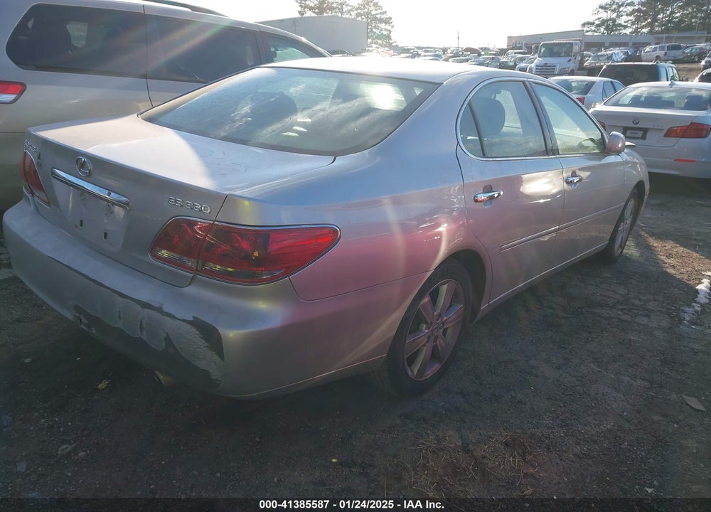 2005 LEXUS ES 330 VIN: JTHBA30G855069662