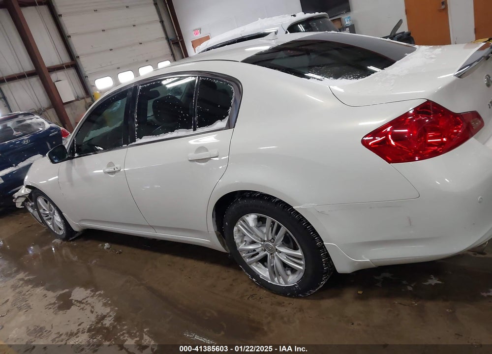 2010 INFINITI G37X VIN: JN1CV6AR6AM250760