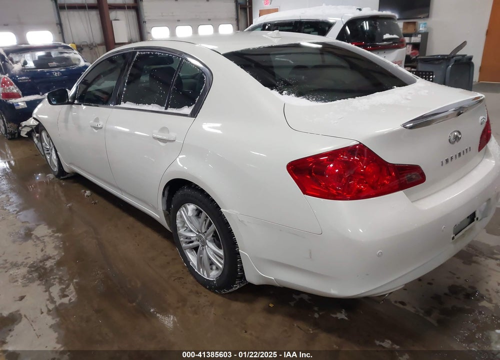 2010 INFINITI G37X VIN: JN1CV6AR6AM250760